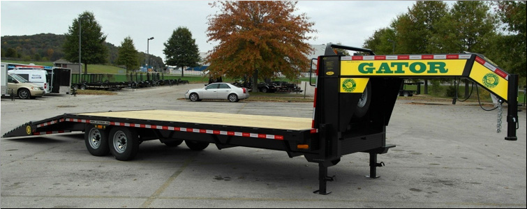 Gooseneck flat bed trailer for sale14k  Columbus County,  North Carolina